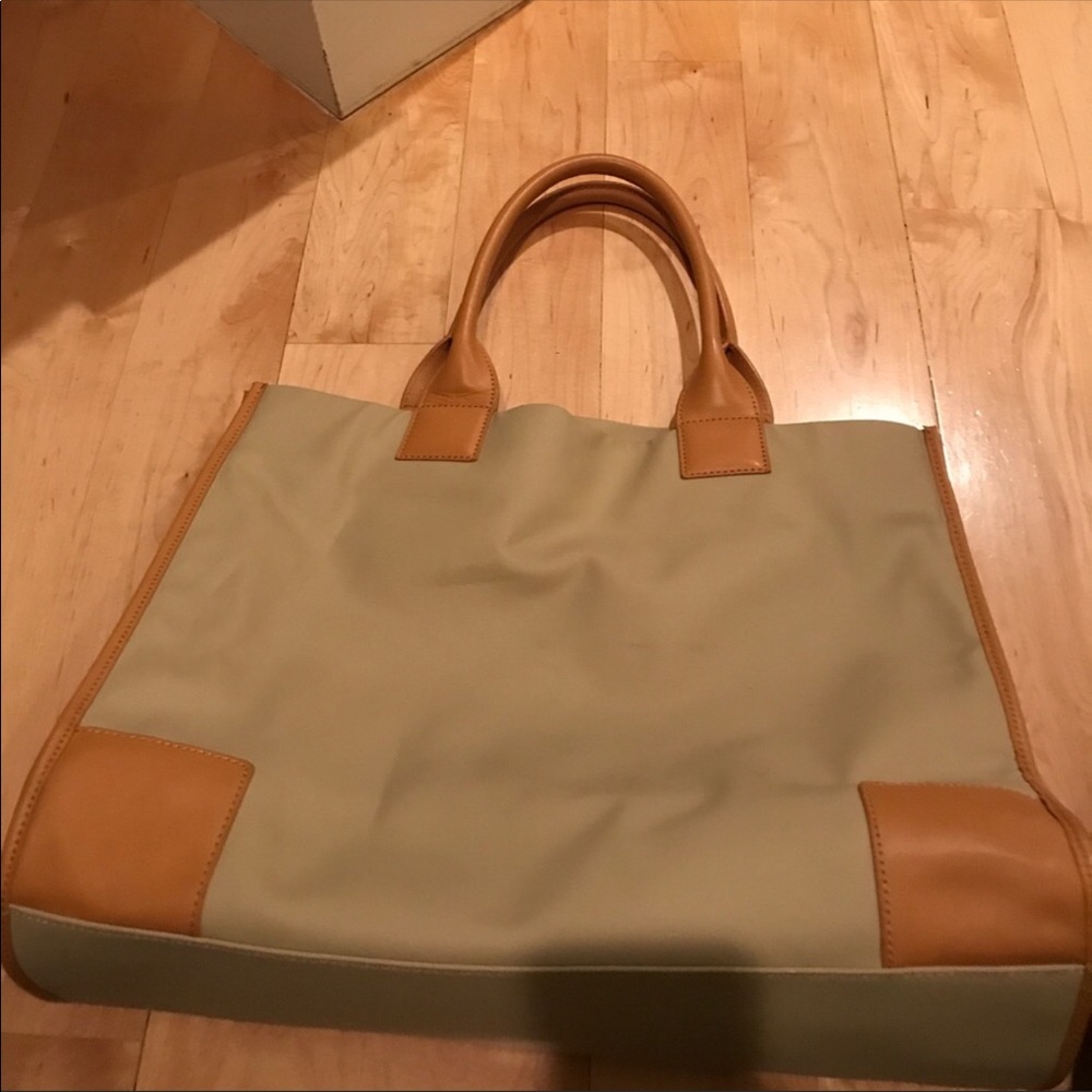Tory Burch Nylon/ Leather Ella Tote